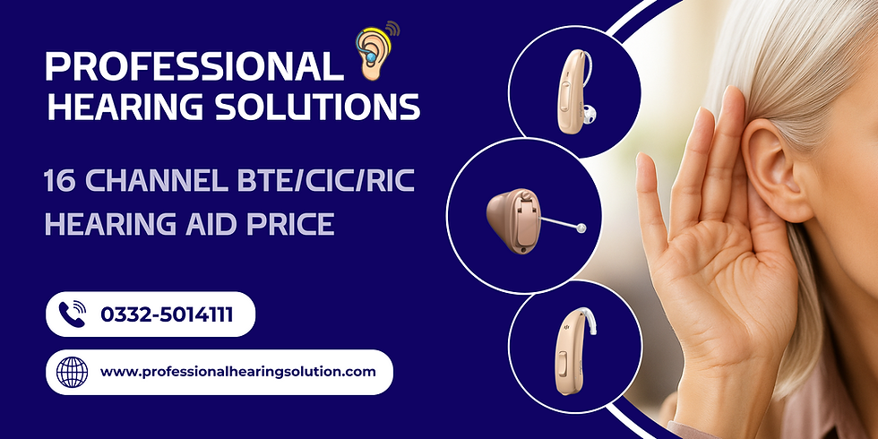 16 Channel Hearing Aid Price in Pakistan