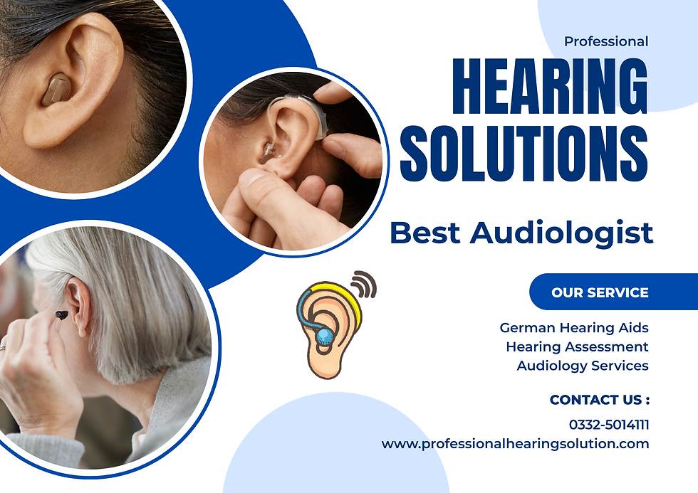 Best Audiologist in Rawalpindi