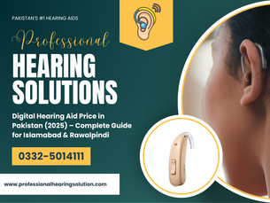 Digital Hearing Aid Price in Pakistan (2025) – Complete Guide for Islamabad & Rawalpindi
