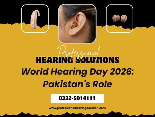 World Hearing Day 2026: Pakistan's Role