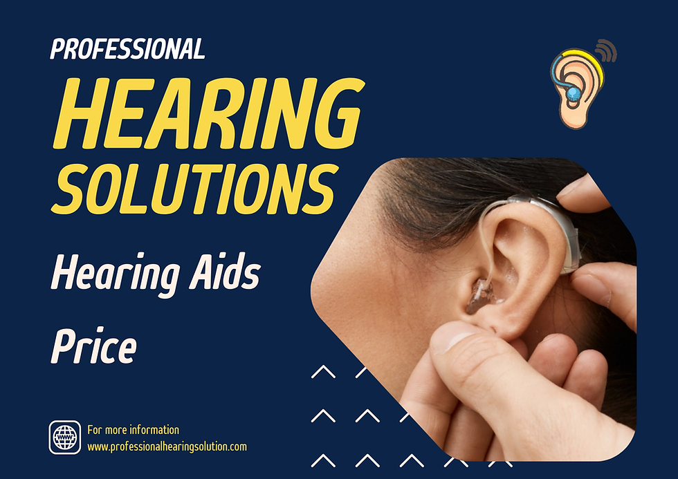 Hearing Aid Price in Islamabad 2026: An Investment in Hearing