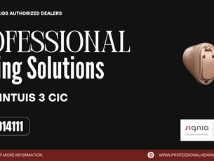 Signia Intuis 3 CIC – The Most Discreet Yet Powerful Hearing Aid in Pakistan