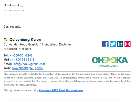 Brand Your Email Signature