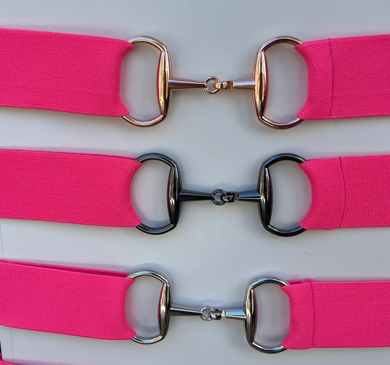 2 Inch EquestrianBelt -Hot Pink