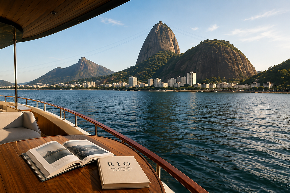 Rio vu de la mer : découvrir l’architecture et l’histoire de Rio autrement