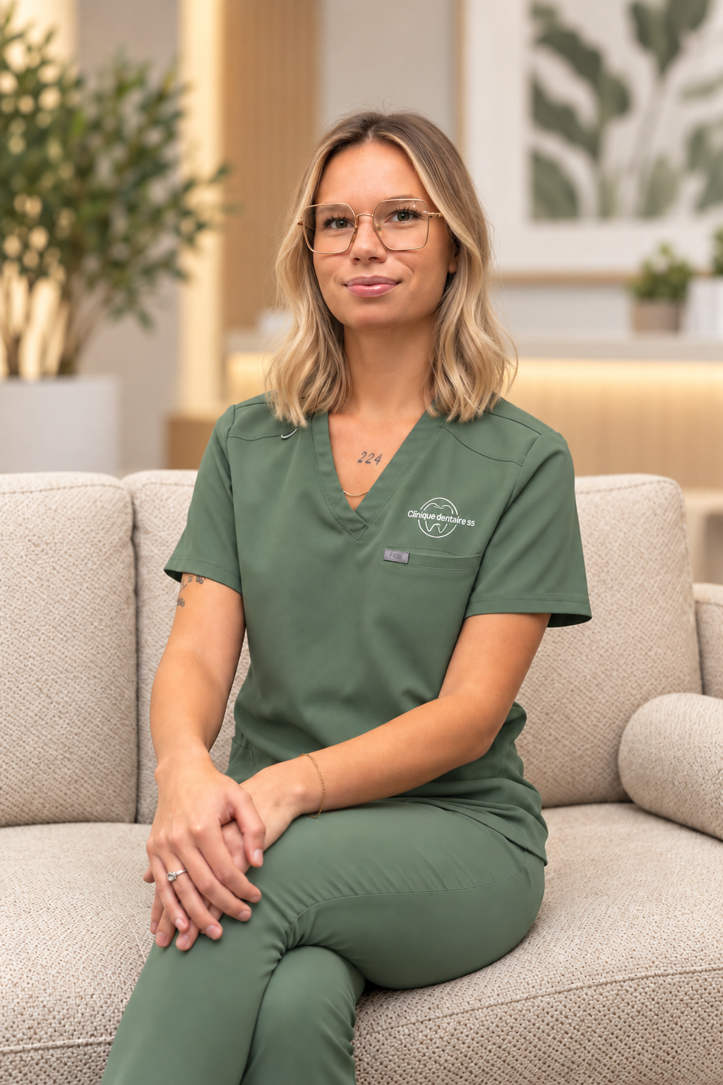 Lory-ann, membre de l’équipe de la Clinique Dentaire 25