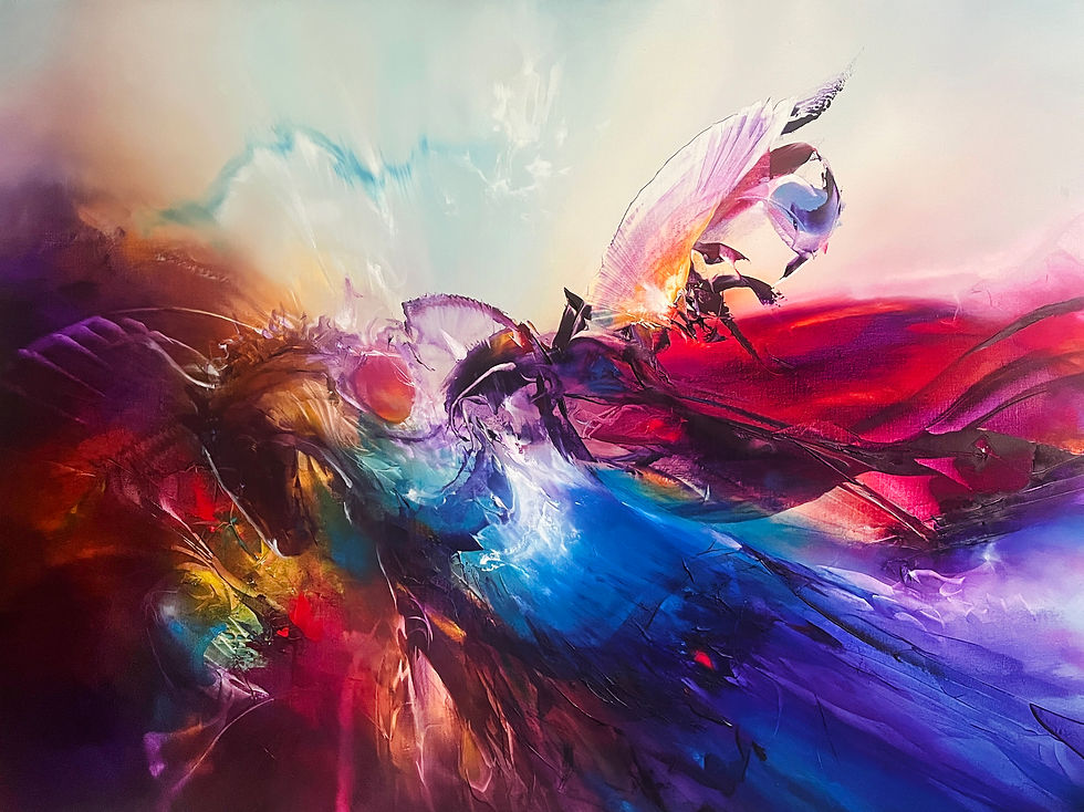 Hurricane painting by Nemesh