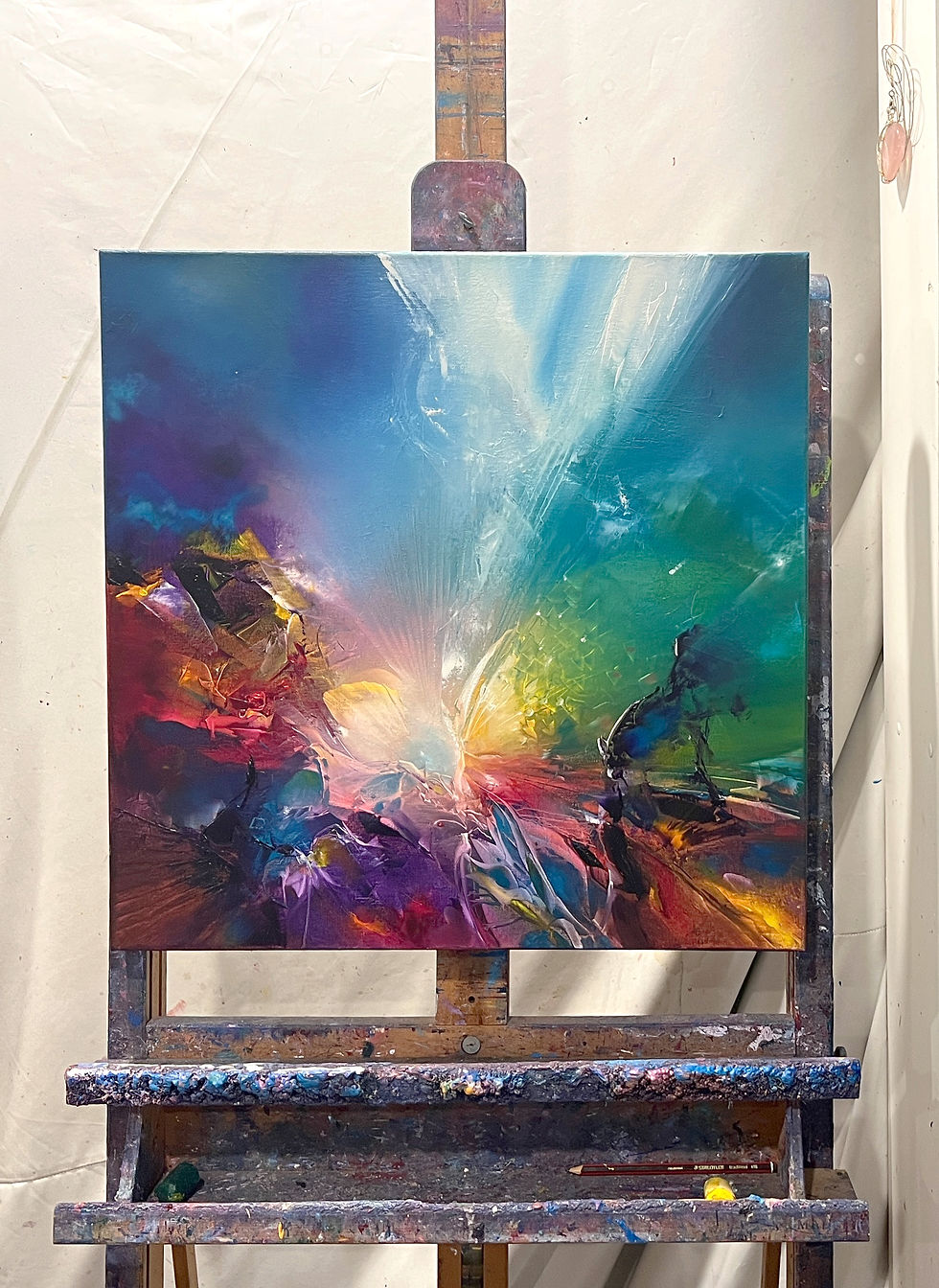 There is a reason why we are here painting by Nemesh