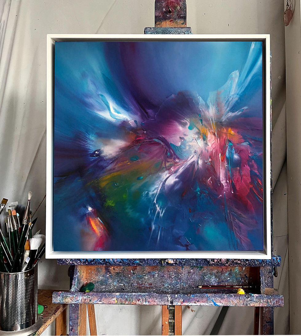 Madam Butterfly painting by Nemesh