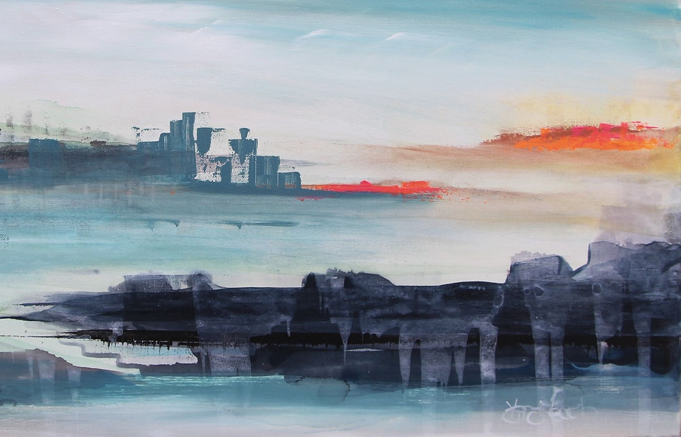 Don't Over Think It painting by Yana Meech