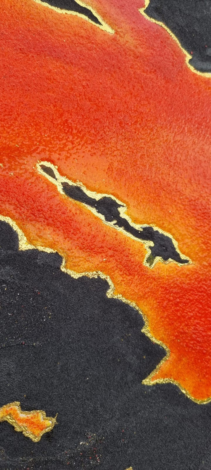 Earth & Fire artwork by Nancy Tschetner