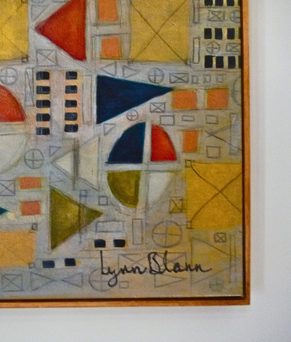 Thumbnail: The Reckoning painting by Lynn Blann