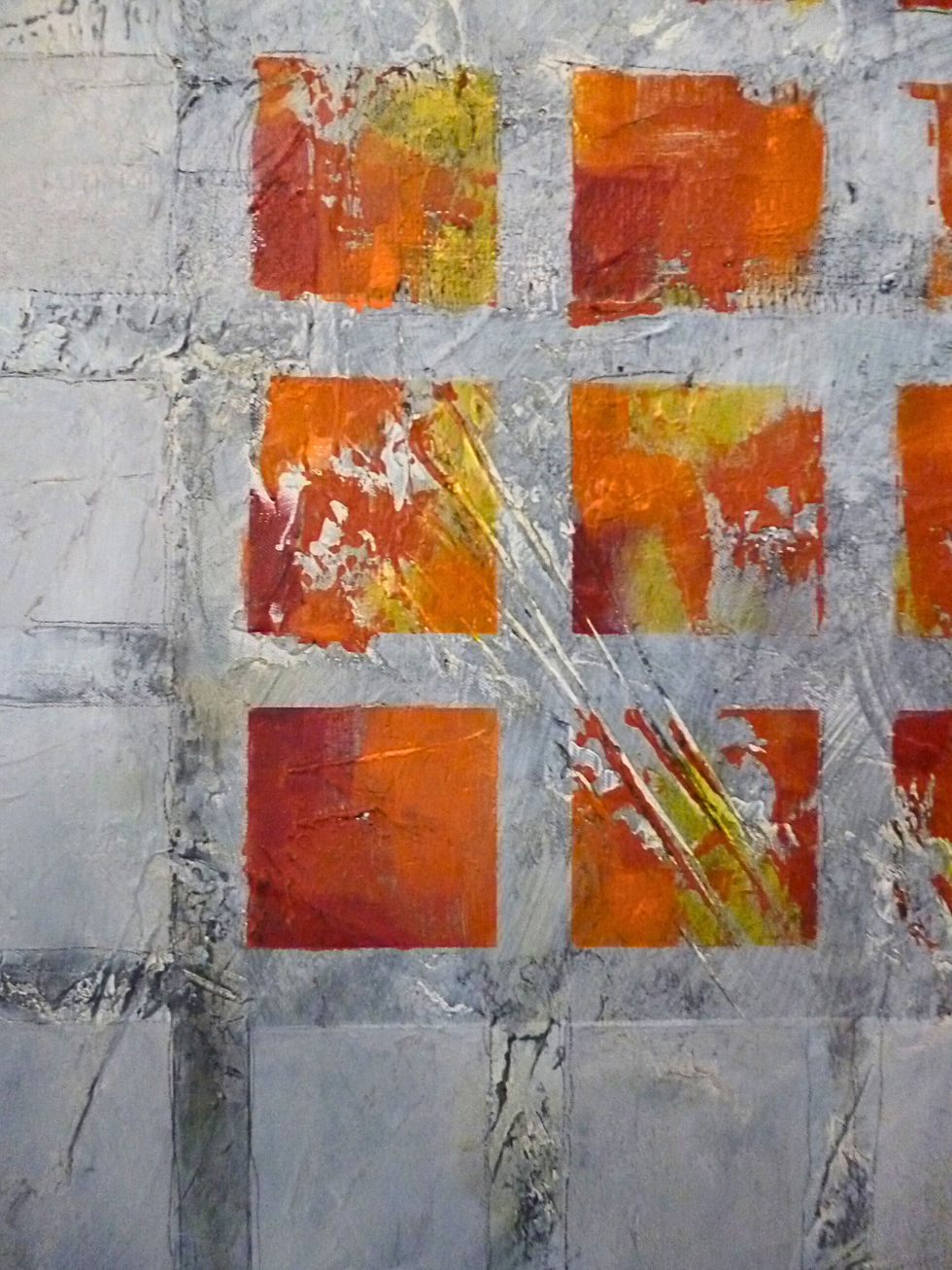 Thumbnail: Under Pressure painting by Lynn Blann