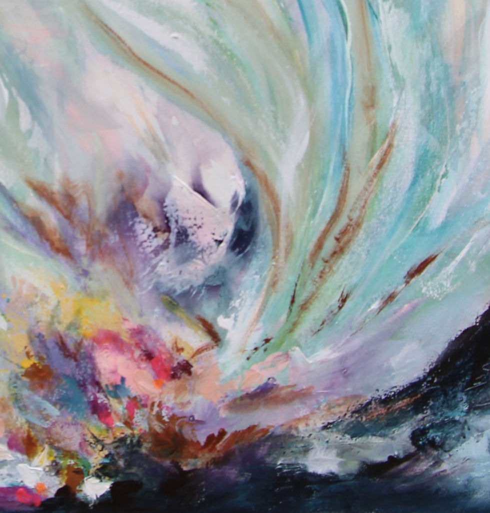 She Blossoms painting by Yana Meech