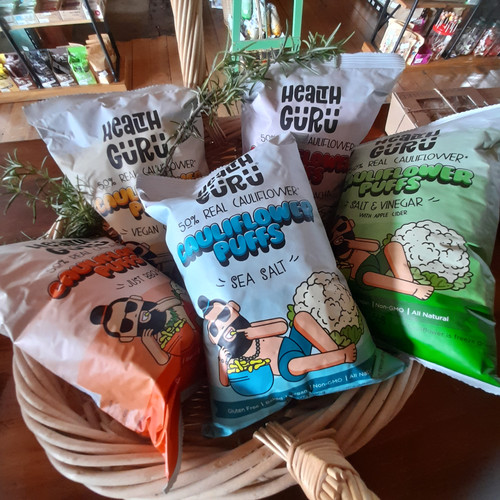 Health Guru Cauliflower Puffs 56g Portershed Store