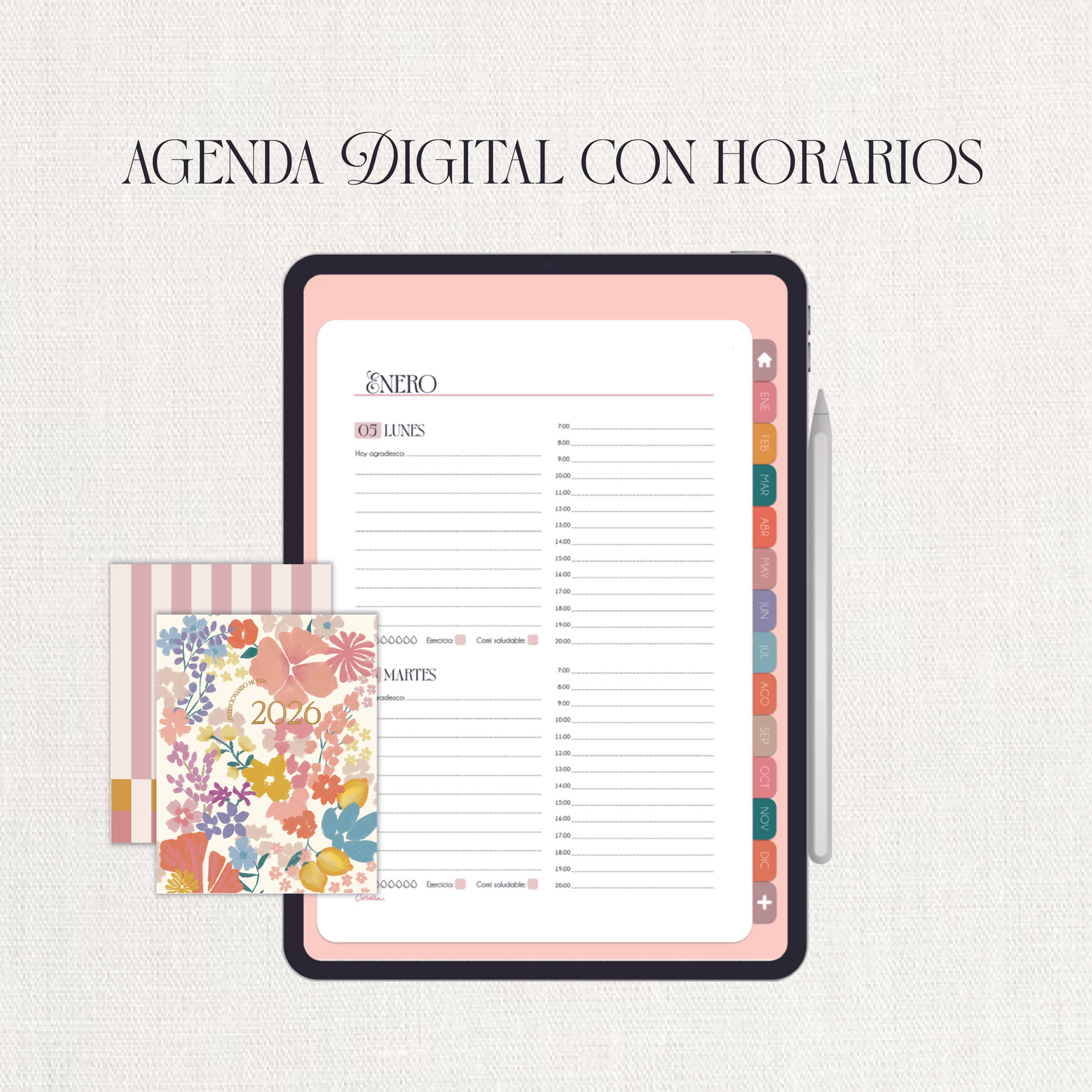 AGENDA DIGITAL - HORARIOS