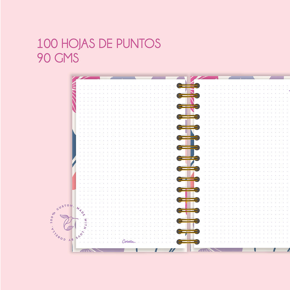Miniatura: LIBRETA BULLET MAGNOLIA