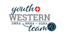 Das Logo von Youth Western, mit den Verbänden SWRA, NRHA und SQHA