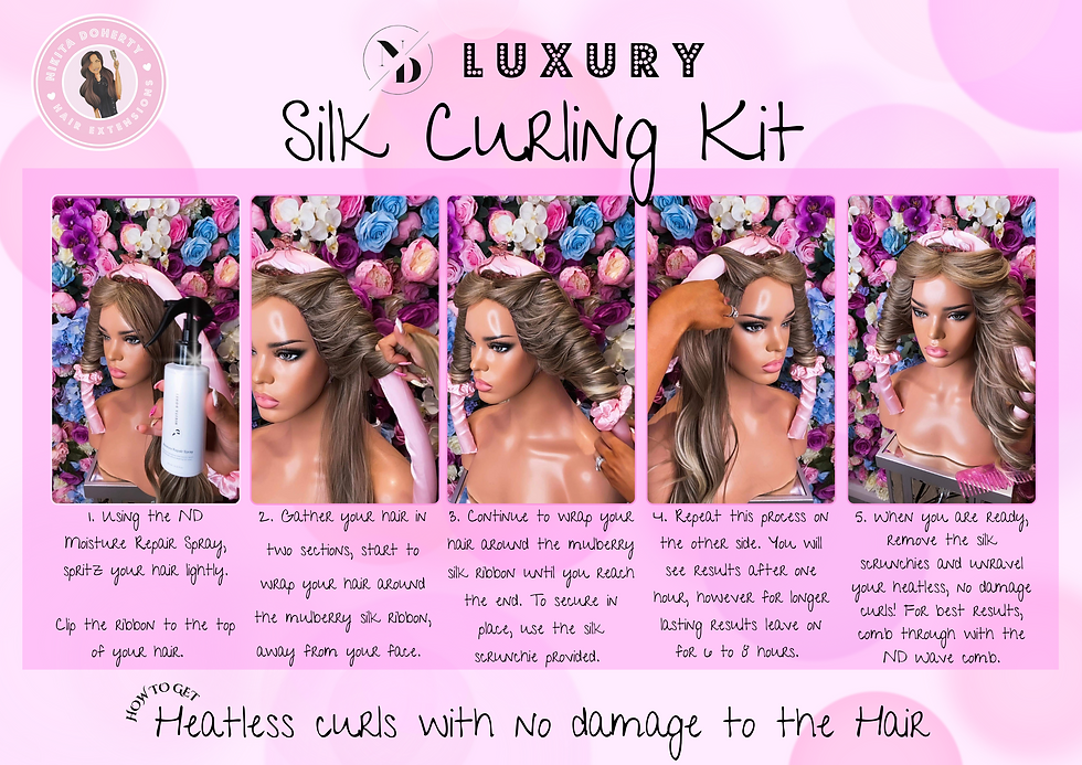 Thumbnail: ND Luxury Silk Curling Kit