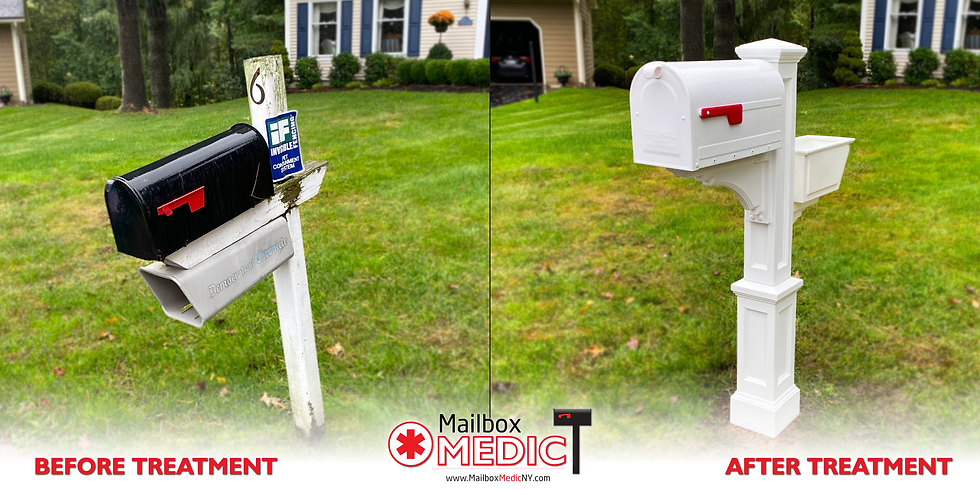 New Decorative Mailbox