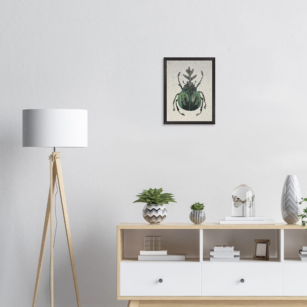 Thumbnail: 8x10 Leaf Bug Prints