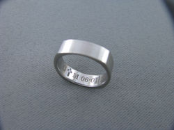 Gents Titanium Wedding Ring