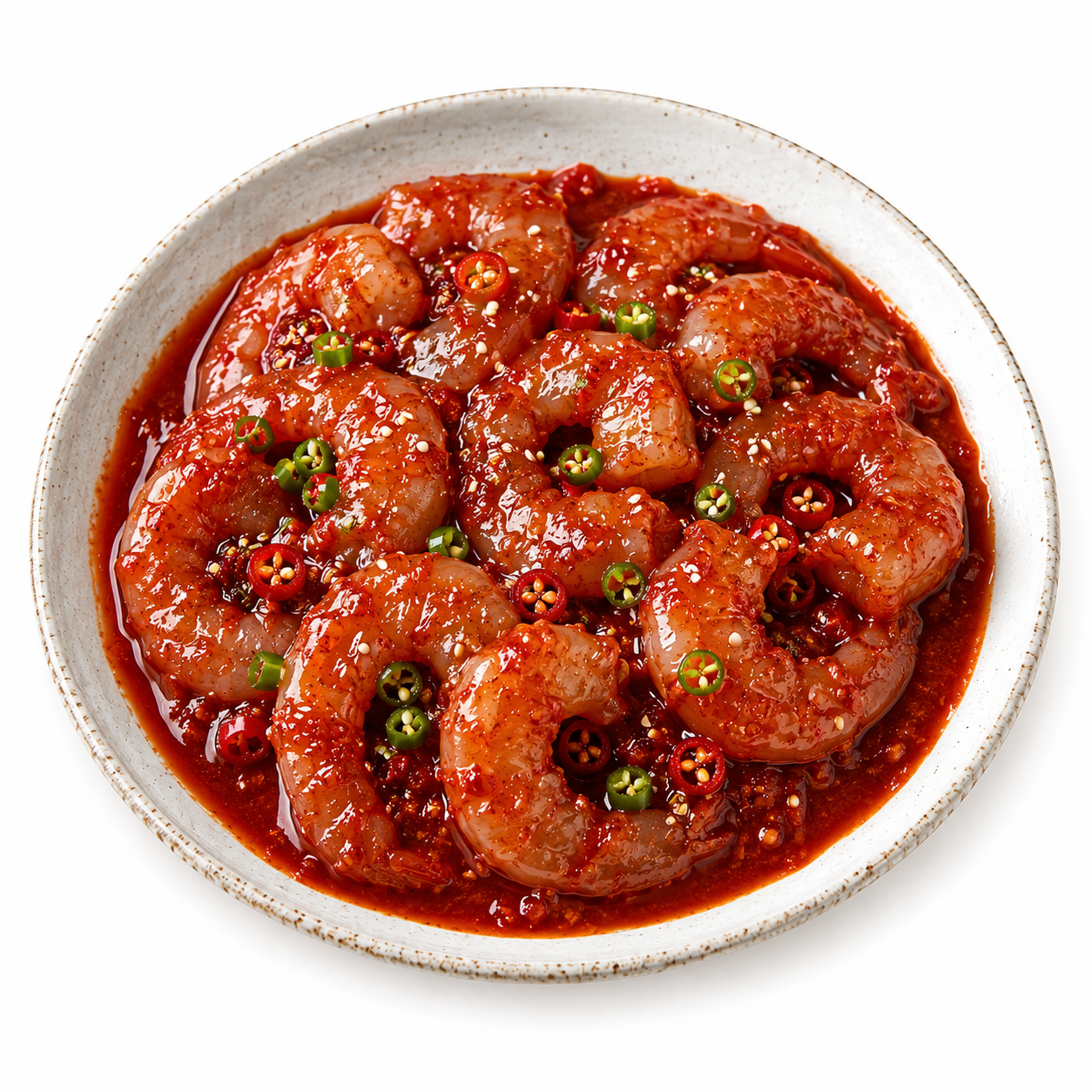 양념깐새우장 [SPICY MARINATED SHIRIMPS]