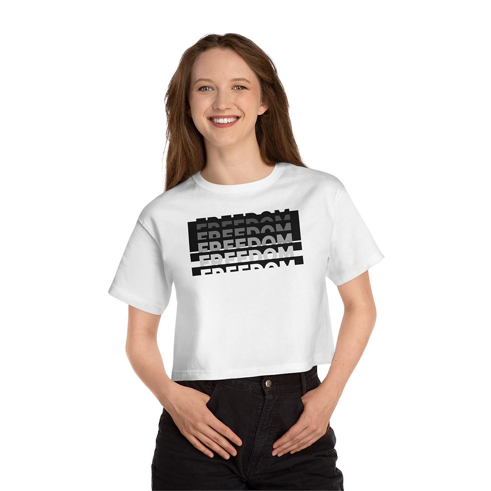 Thumbnail: TGF Champion Women's Heritage Cropped T-Shirt
