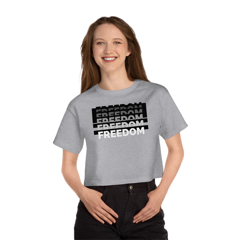 Thumbnail: TGF Champion Women's Heritage Cropped T-Shirt