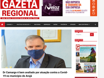 Dr Camargo é bem avaliado por atuação contra a Covid-19 no município de Arujá