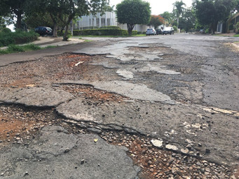 Asfalto de Ribeirão Preto está próximo do Baixíssimo Grau de Satisfação