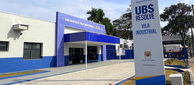 São José inaugura a maior UBS do município na Vila Industrial