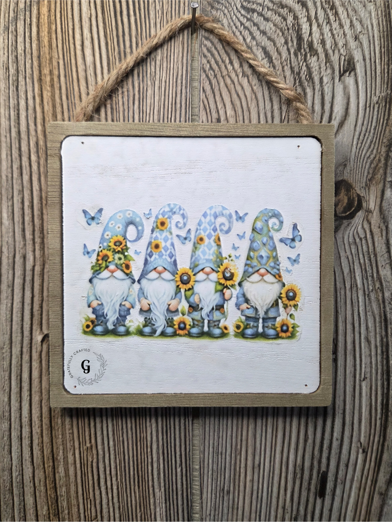 Gnome Sunflower Whispers