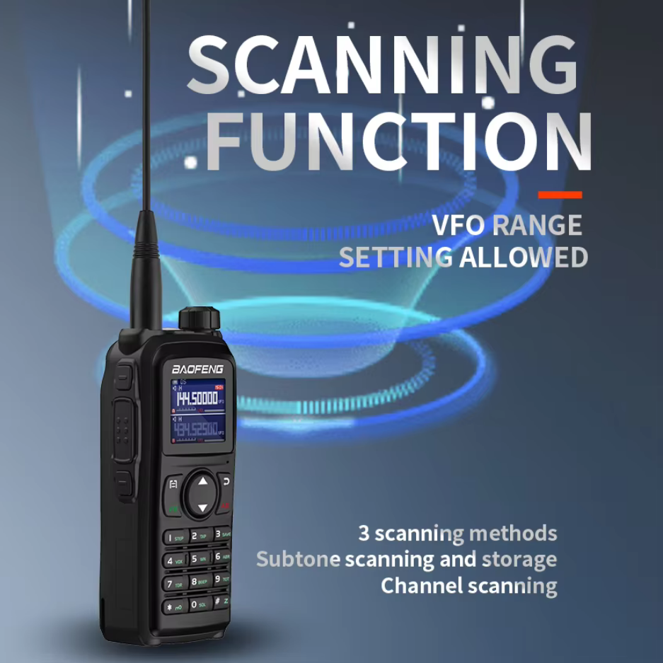 Thumbnail: PowerHouse! Set of 2  UV-28M Ham 999CH Radios 5-10km 10watt 6 Band 2 Way Radio