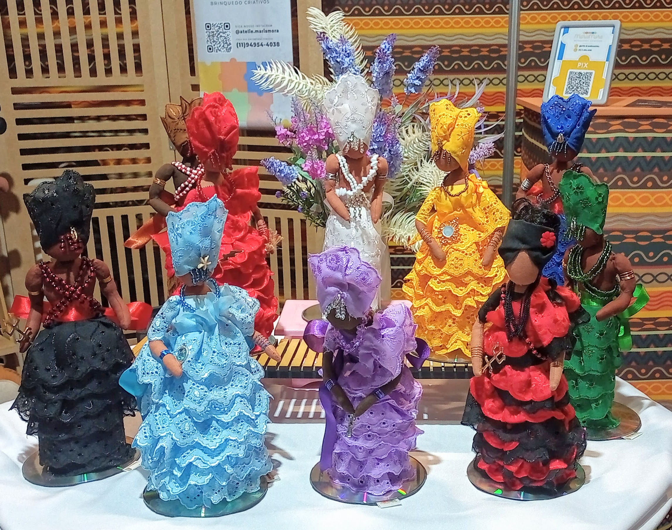 Coleção Bonecas Afrocentradas