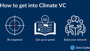 So you want to work in climate VC?