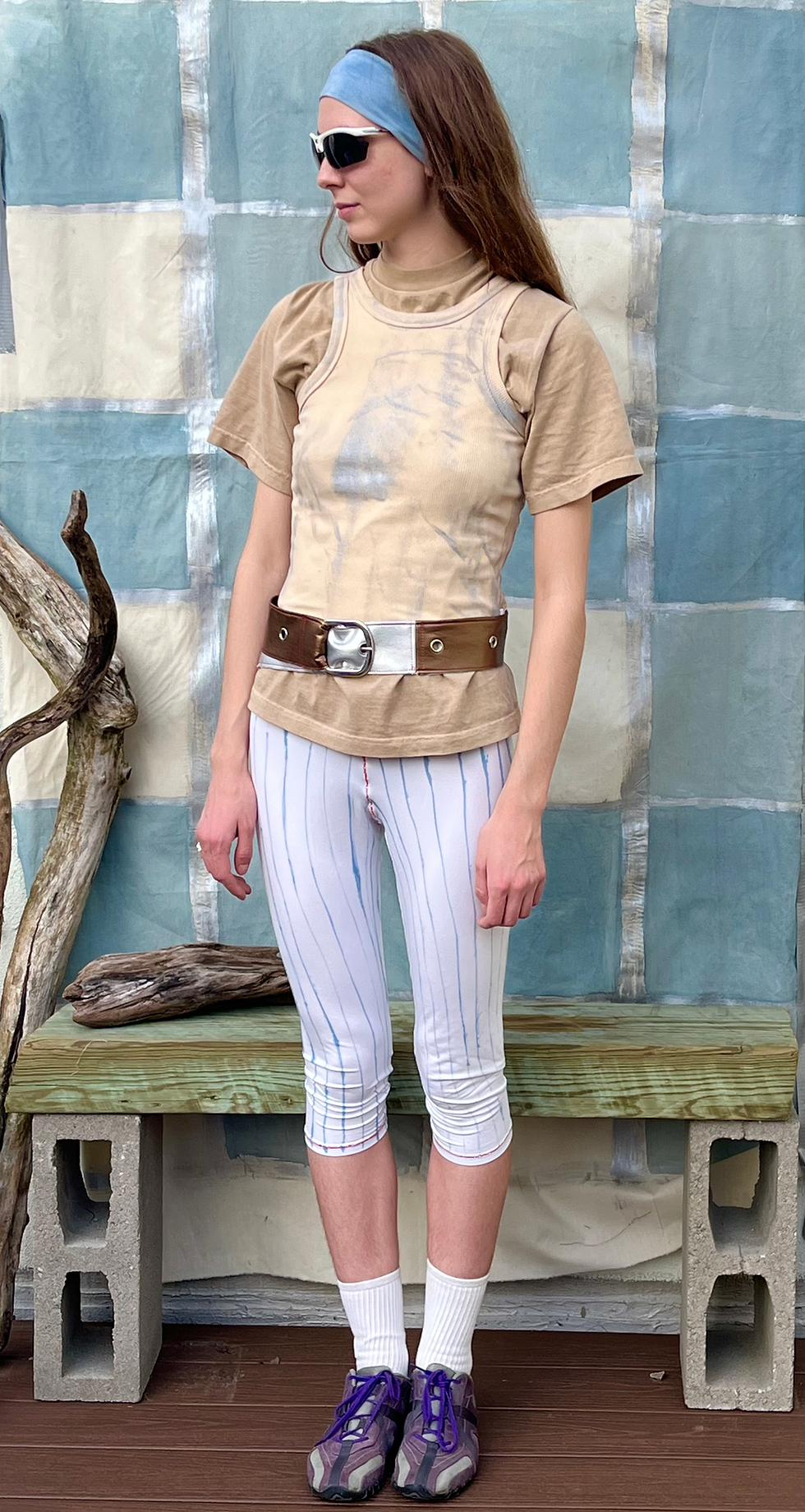 Thumbnail: Brown Metallic Belt