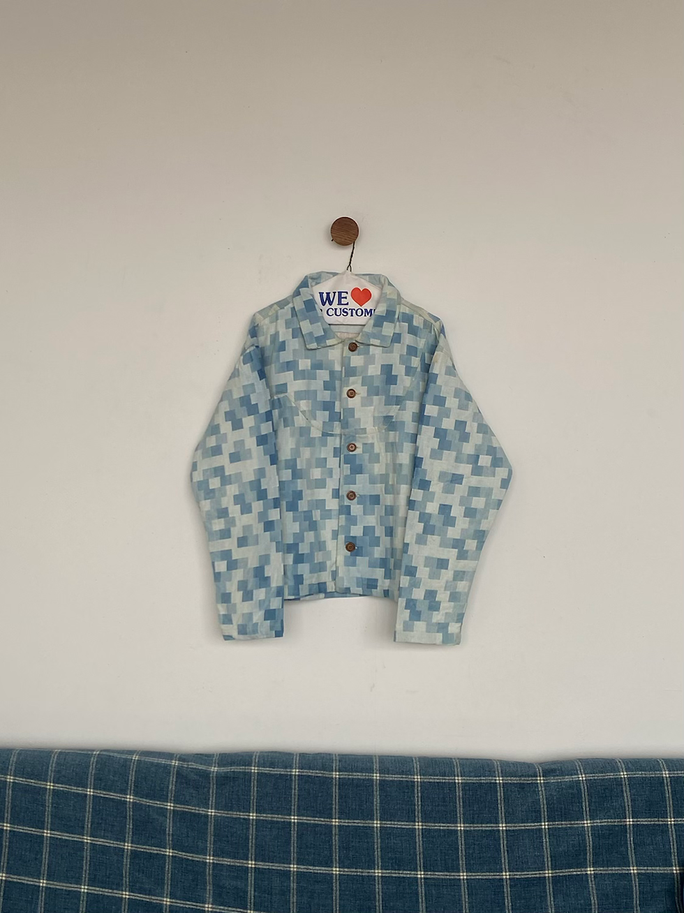 Thumbnail: Arc Chore Light Blue Patchwork