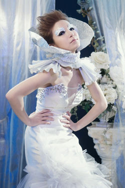 藝術造型冷公主