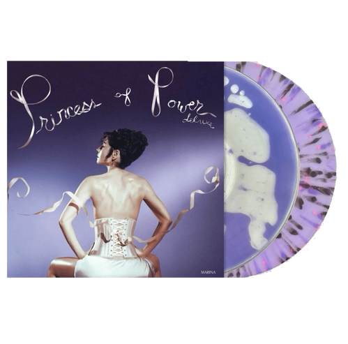 Marina - 2x LP Princess Of Power - Deluxe Purple Liquid FilledBad