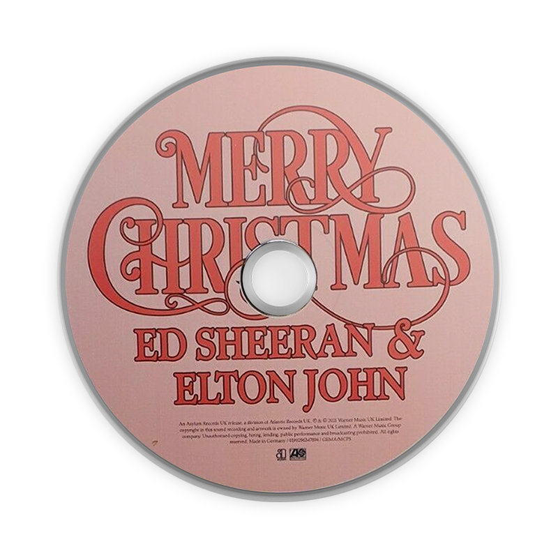 Miniatura: Ed Sheeran feat. Elton John - CD Autografado Merry Christmas