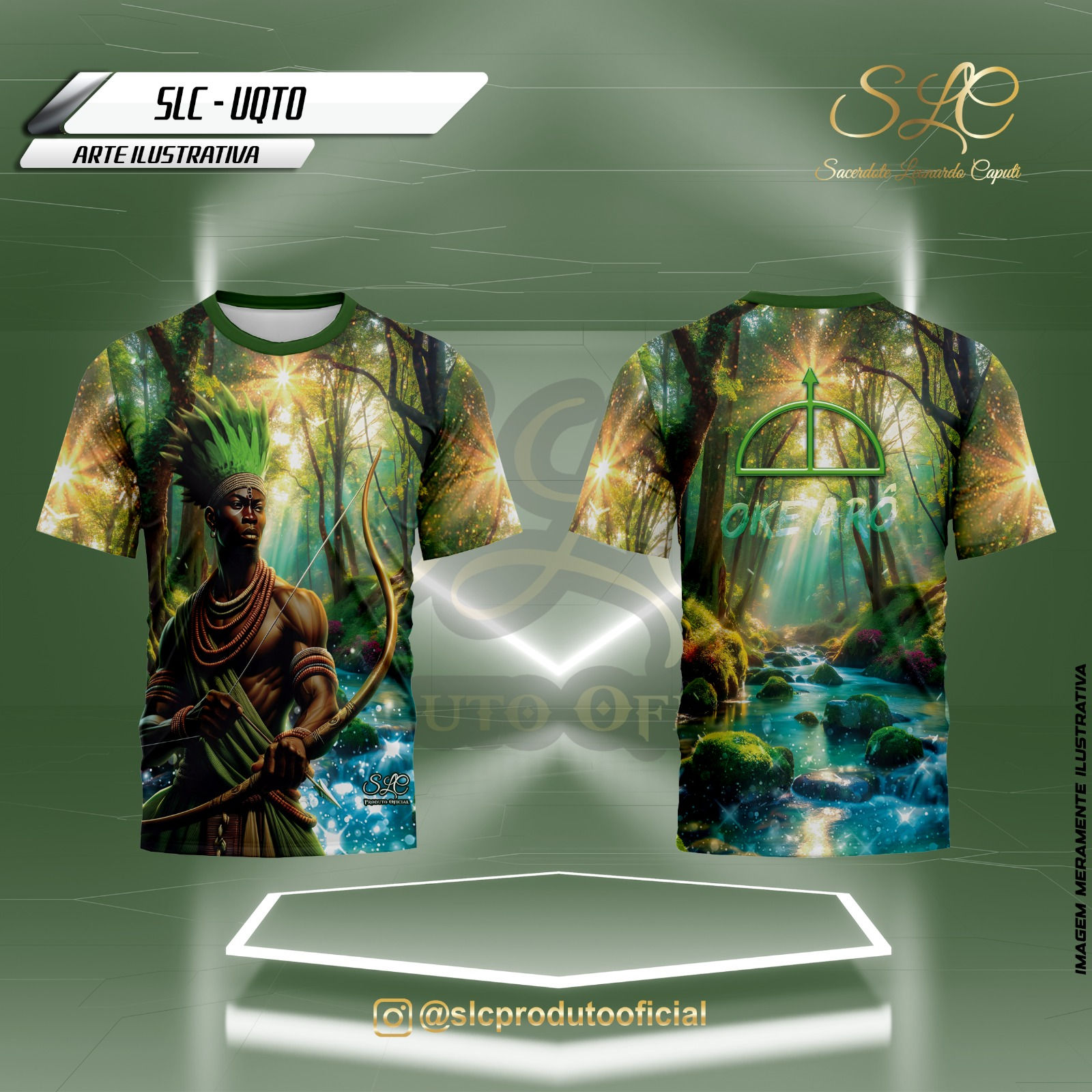 Camiseta Orixá Oxossi