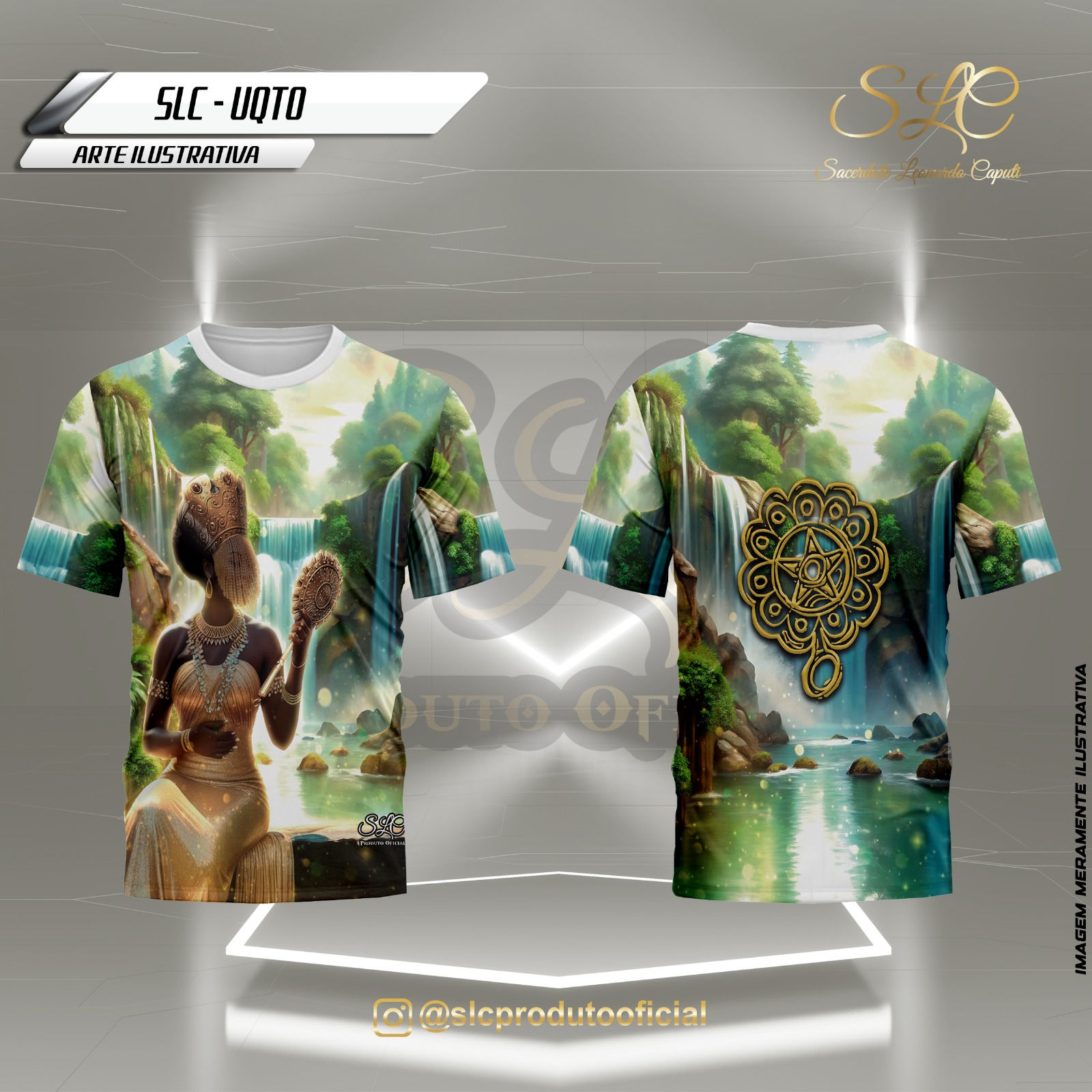 Camiseta Orixá Oxum