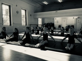 Children in dance class at Sarah Louise Ashworth School of Dance