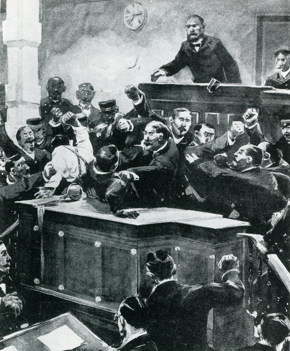 「鉄道国有化法案」で大紛糾