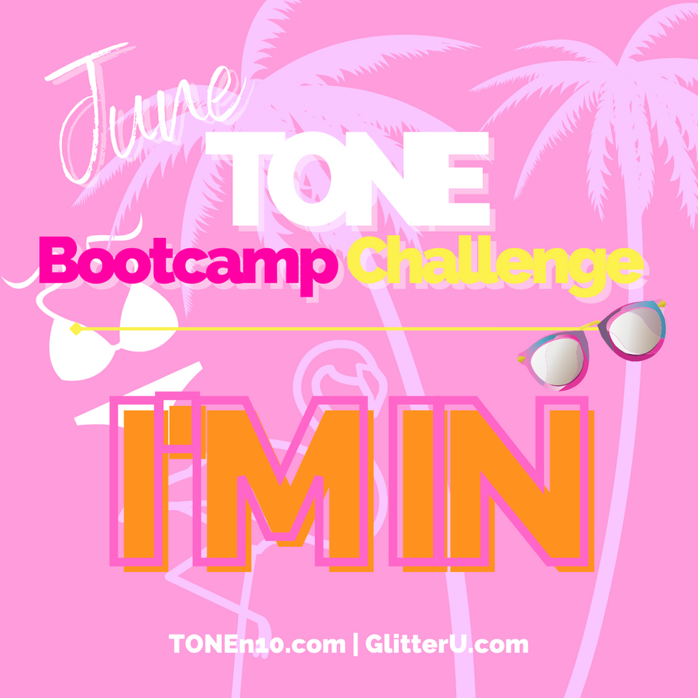 📣 USE THE "I'M IN" PHOTO TO POST ON YOUR SOCIAL MEDIA AND TAG #TONEBODY - LET'S DO THIS BABE! 💕