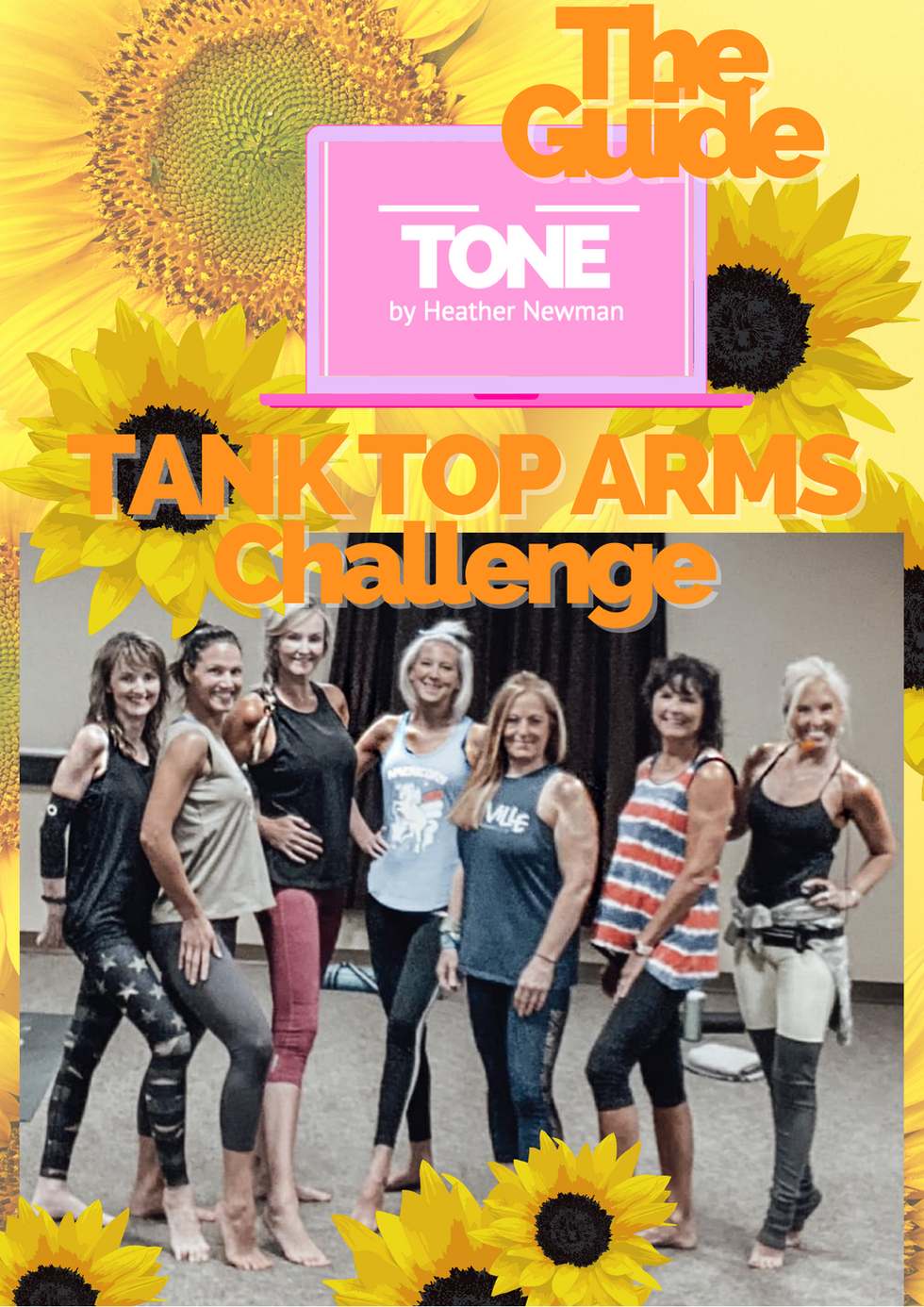 NEW JULY SUMMER CHALLENGE!!! ARE YOU IN? ARE YOU DOING THE 21 Day TANK TOP Challenge with us?! 🙌🏻