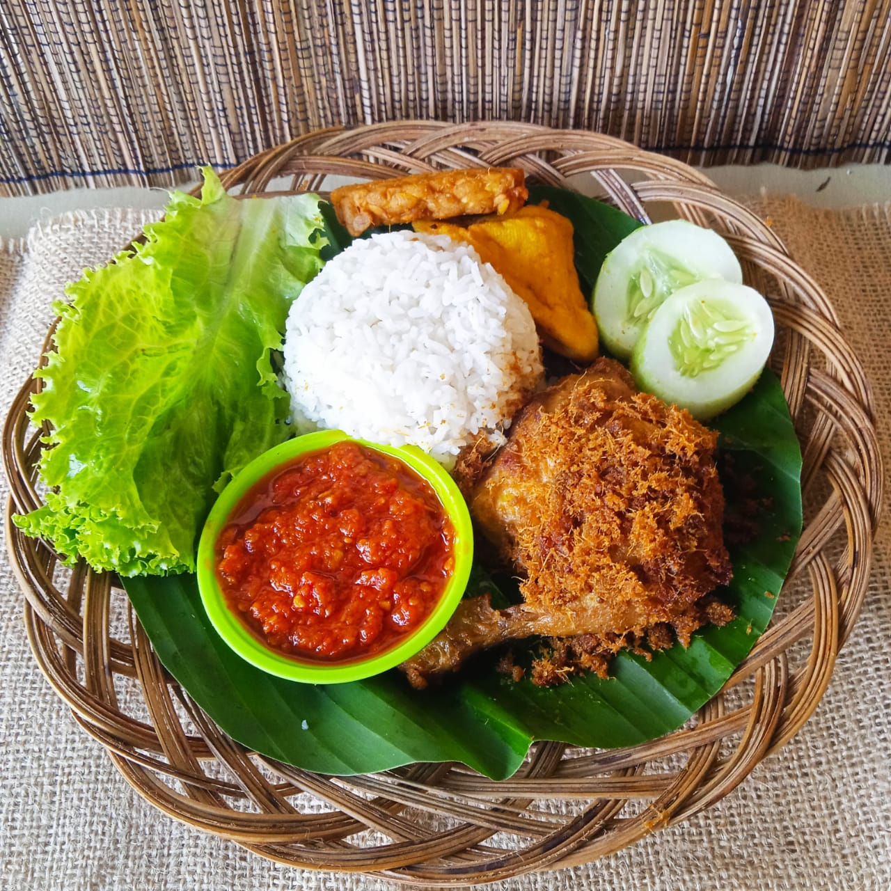 Paket Ayam Goreng Rempah