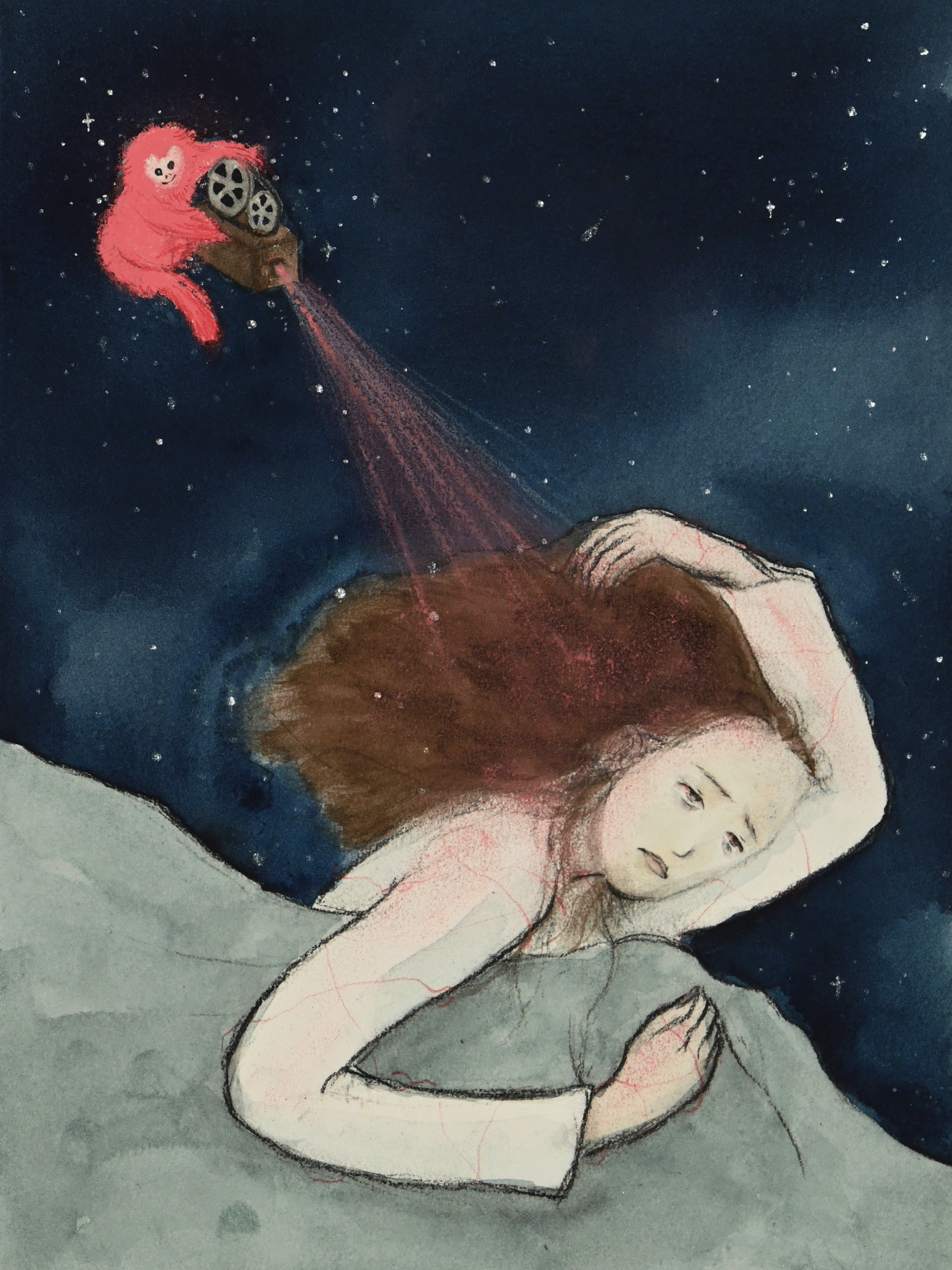 Anxiety - Red Monkey_Image1.gif
