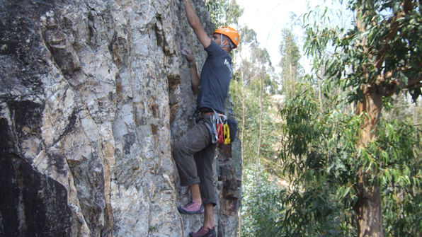 Rock climbing tour porto